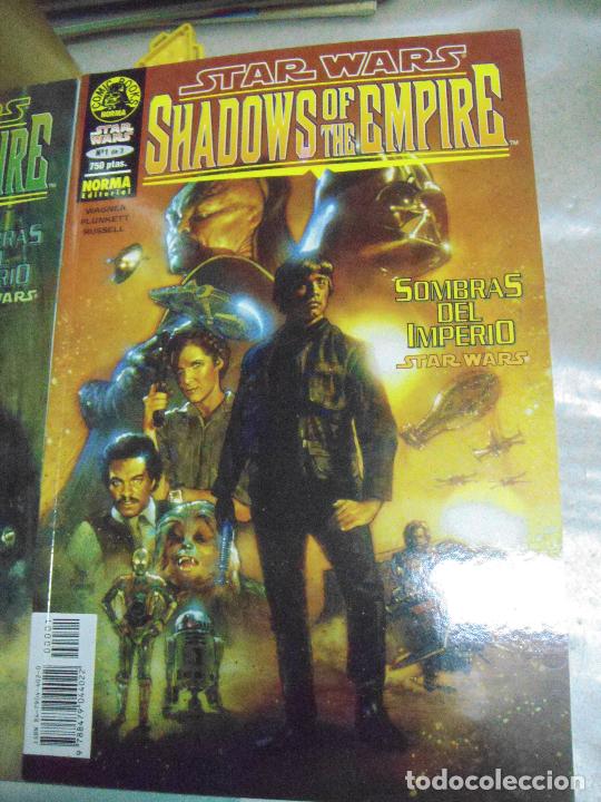C&oacute;mics: STAR WARS: SOMBRAS DEL IMPERIO N&ordm; 1 AL 3 - ED. NORMA- COMPLETA! - Foto 2