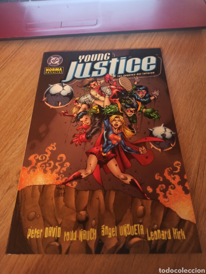C&oacute;mics: Young justice los &Aacute;ngeles del infierno norma - Foto 1