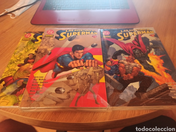 C&oacute;mics: Las aventuras de Superman 10 n&uacute;meros completa norma - Foto 1
