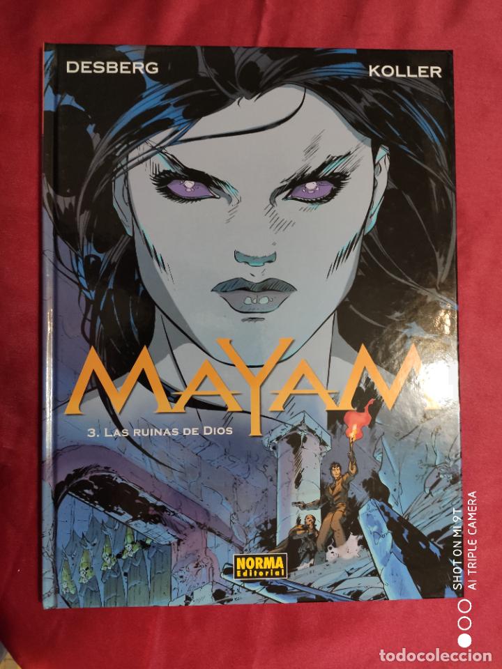 C&oacute;mics: MAYAM. N&ordm; 3. LAS RUINAS DE DIOS. NORMA EDITORIAL. 2007. PRIMERA EDICI&Oacute;N. - Foto 1