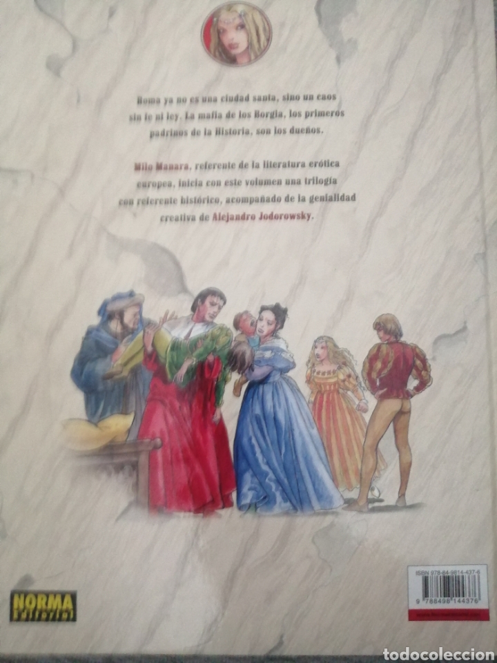 C&oacute;mics: LOS BORGIA MILO MANARA. PARTE UNO - Foto 2