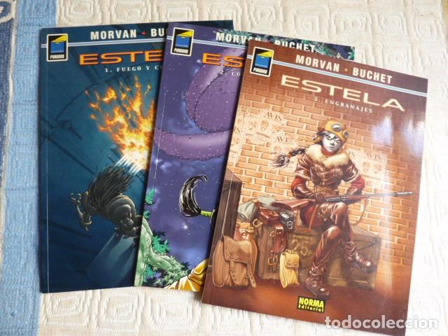 C&oacute;mics: ESTELA .- Morvan & Buchet. Lote n&uacute;meros 1, 2 y 3 - Foto 1