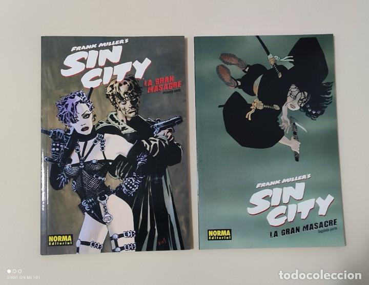 C&oacute;mics: LIBRO COMIC SIN CITY. LA GRAN MASACRE. AUTOR: FRANK MILLER. (2005) - Foto 1