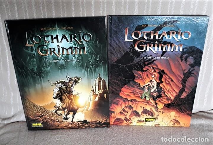 C&oacute;mics: LOTHARIO GRIMM. 2 TOMOS - BARTHELEMY / GALLIANO - Foto 1