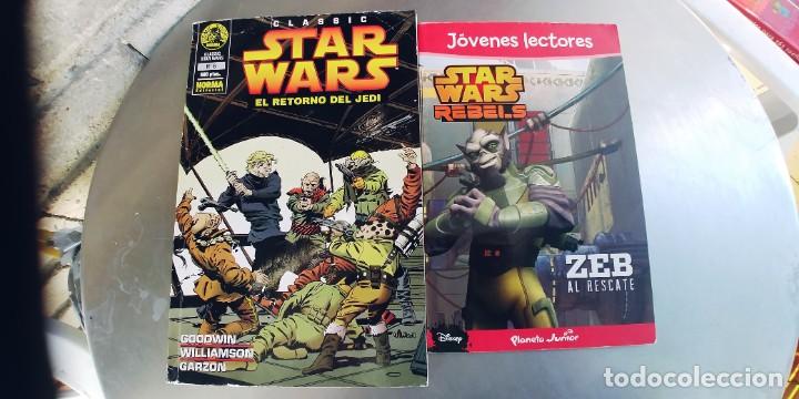 Cómics: star wars,lote de 2 comic,el retorno del jedi y zeb al rescate - Foto 1 - 297085808