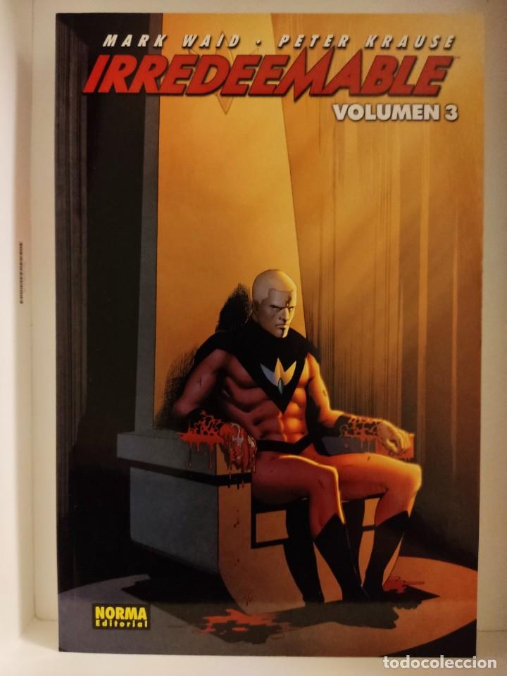C&oacute;mics: IRREDEEMABLE TOMO 3 DE MARK WAID Y PETER KRAUSE - NORMA EDITORIAL - Foto 1