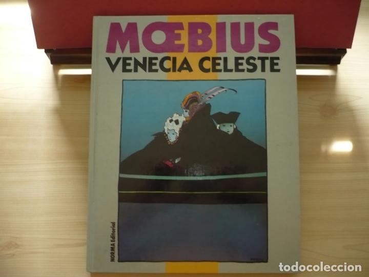 C&oacute;mics: Venecia Celeste. Moebius. Norma Editorial, 1984. - Foto 2