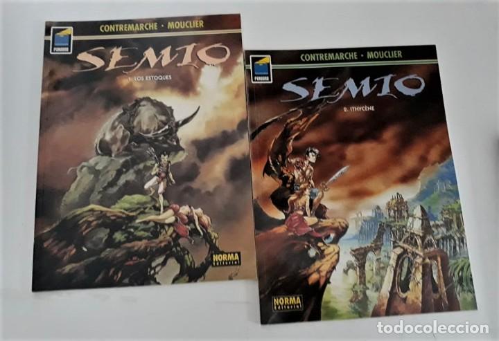 C&oacute;mics: SEMIO - TOMOS 1 Y 2 (OBRA COMPLETA) - CONTREMARCHE / MOUCLIER - Foto 1