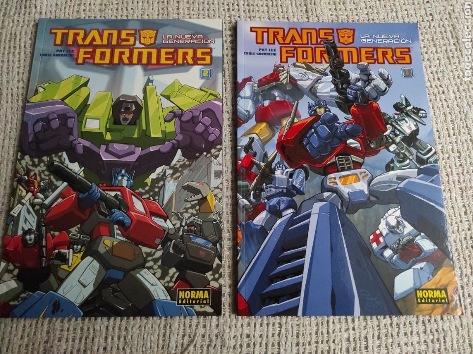 C&oacute;mics: TRANSFORMERS LA NUEVA GENERACION N&ordm; 1 Y 2 edita : NORMA - Foto 1