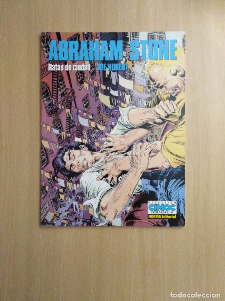 C&oacute;mics: ABRAHAM STONE /RATAS DE CIUDAD. Joe Kubert - Foto 1