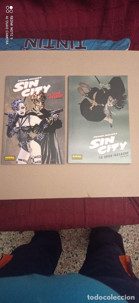 C&oacute;mics: sin city, la gran masacre primera y segunda parte - Foto 1