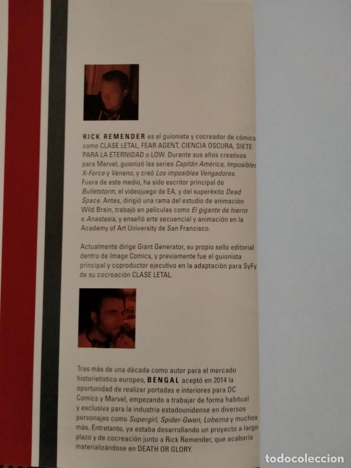 C&oacute;mics: REMENDER/BENGAL. DEATH OR GLORY . VOLUMEN 2 .NORMA - Foto 3