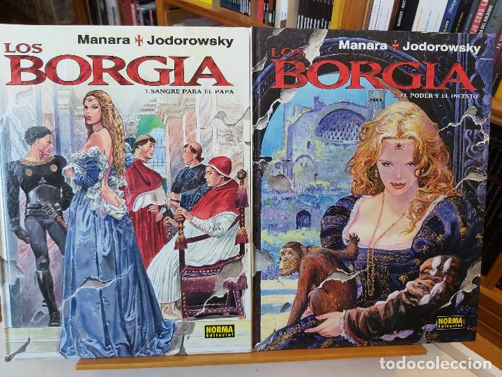 C&oacute;mics: * LOS BORGIA * Jodorowsky & Manara * COMPLETA 4 TOMOS * Norma Editorial 2005/2011 * - Foto 2