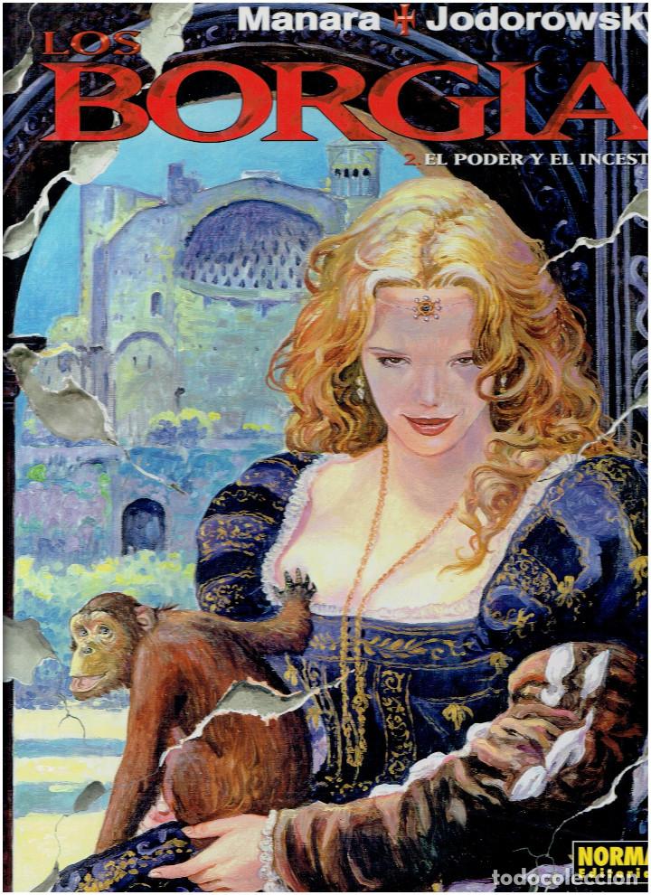 C&oacute;mics: * LOS BORGIA * Jodorowsky & Manara * COMPLETA 4 TOMOS * Norma Editorial 2005/2011 * - Foto 7