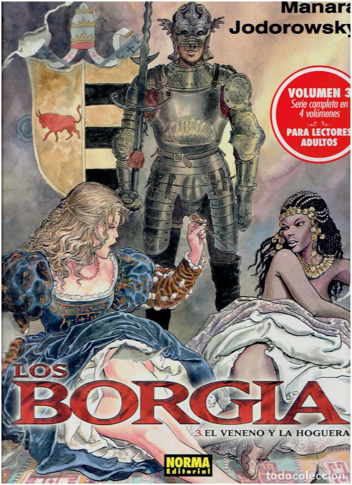 C&oacute;mics: * LOS BORGIA * Jodorowsky & Manara * COMPLETA 4 TOMOS * Norma Editorial 2005/2011 * - Foto 8