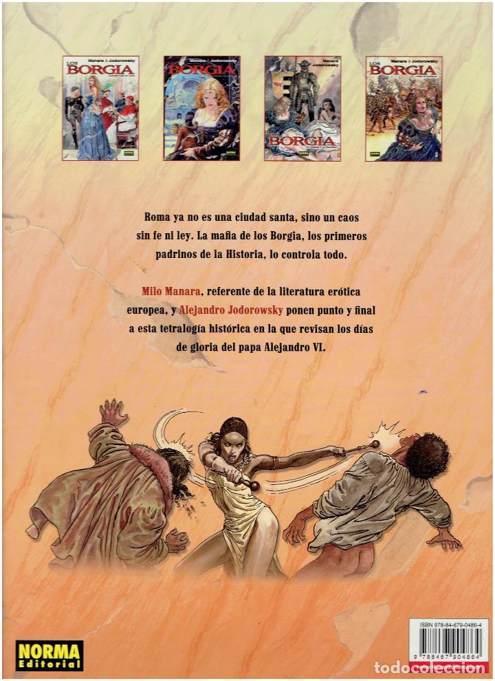 C&oacute;mics: * LOS BORGIA * Jodorowsky & Manara * COMPLETA 4 TOMOS * Norma Editorial 2005/2011 * - Foto 10