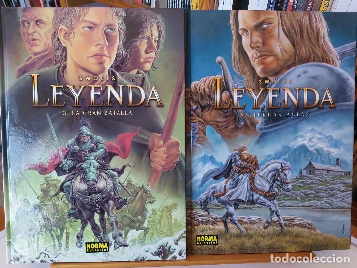 C&oacute;mics: * LEYENDA * SWOLFS * 5 TOMOS COMPLETA * NORMA 2005/2016 * - Foto 1