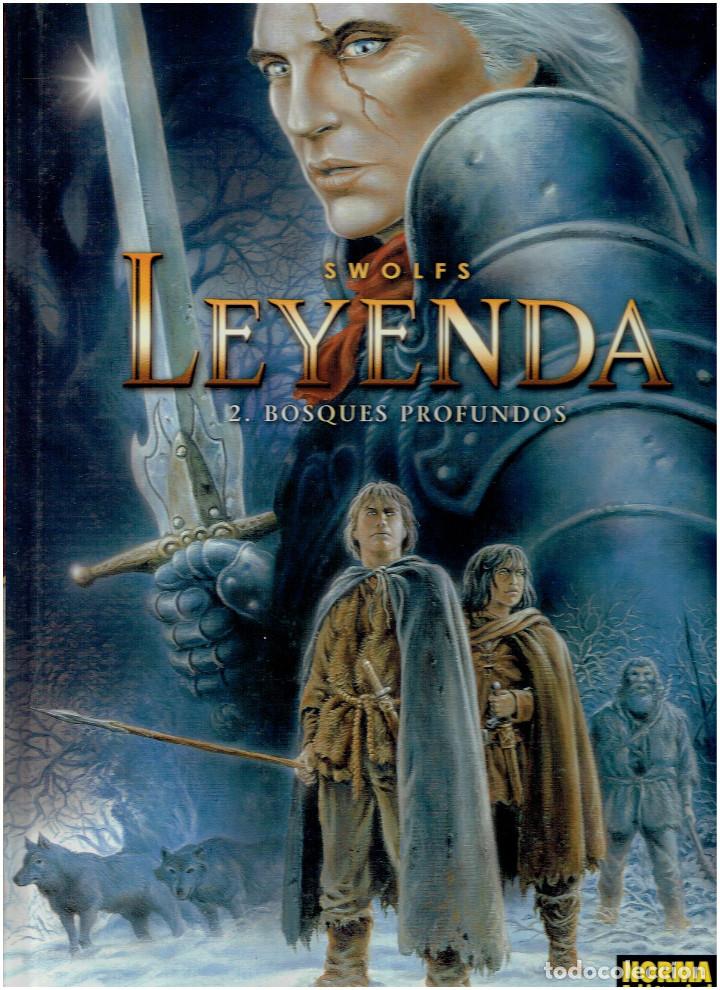 C&oacute;mics: * LEYENDA * SWOLFS * 5 TOMOS COMPLETA * NORMA 2005/2016 * - Foto 6