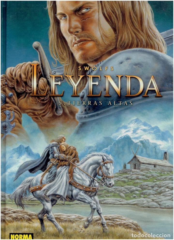 C&oacute;mics: * LEYENDA * SWOLFS * 5 TOMOS COMPLETA * NORMA 2005/2016 * - Foto 9