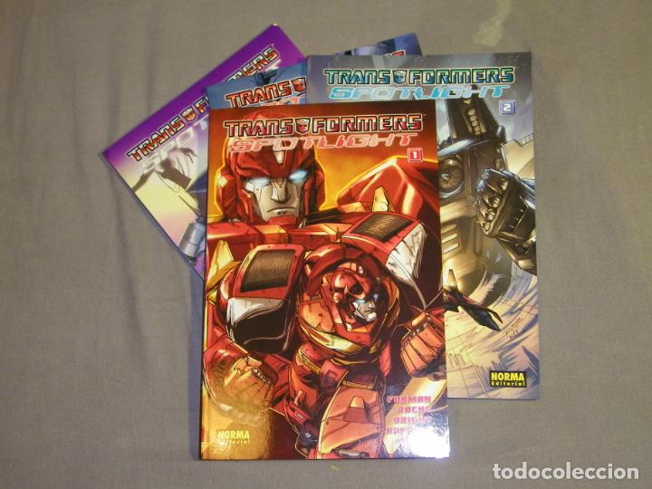 C&oacute;mics: TRANSFORMERS SPOTLIGHT - COMPLETA - 4 TOMOS - NORMA EDITORIAL - Foto 1