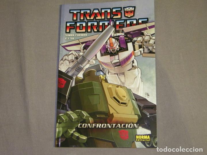 C&oacute;mics: TRANSFORMERS - CONFRONTACION - TOMO UNICO - NORMA EDITORIAL - Foto 1