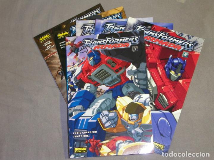 C&oacute;mics: TRANSFORMERS - ARMADA - TOMOS 1 AL 7 - COMPLETA - NORMA EDITORIAL - Foto 1