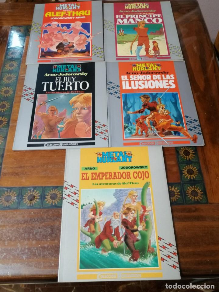 C&oacute;mics: LOTE DE 5 N&Uacute;MEROS DE ALEF THAU. - Foto 2