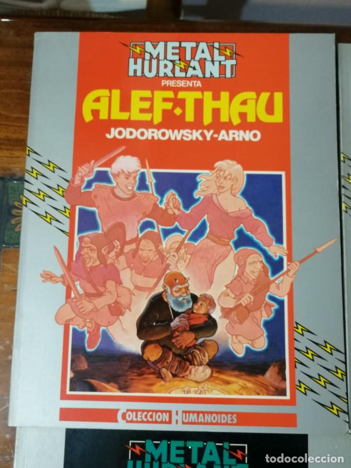 C&oacute;mics: LOTE DE 5 N&Uacute;MEROS DE ALEF THAU. - Foto 3