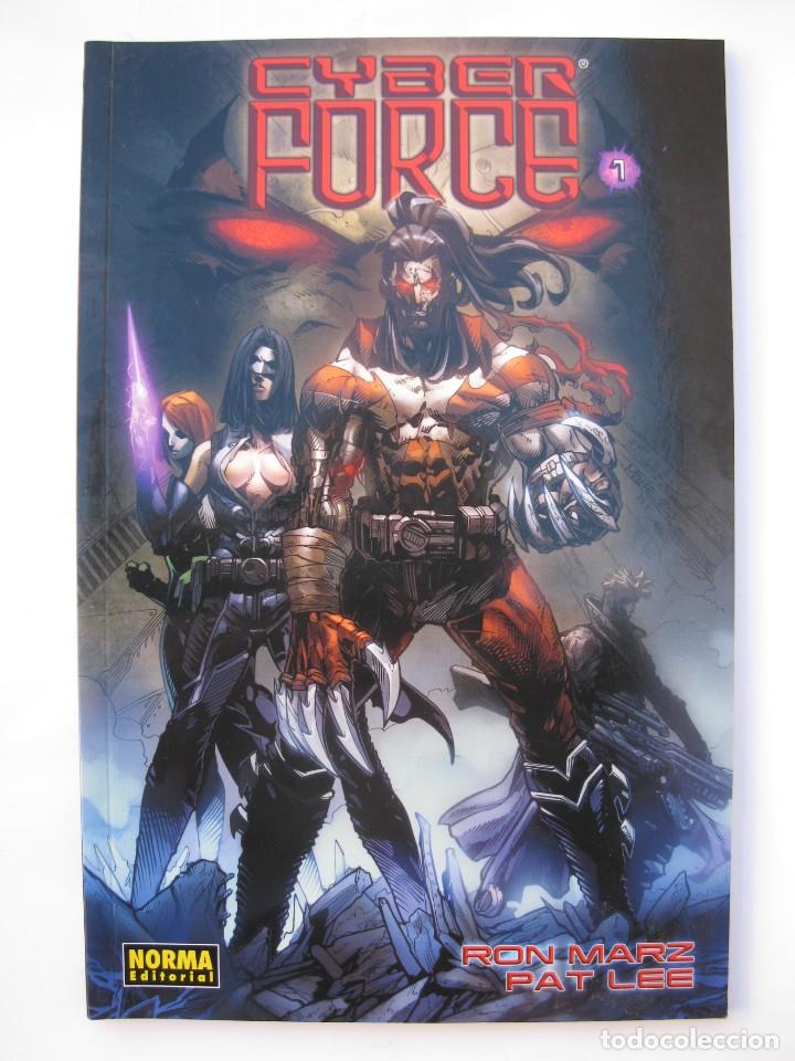 C&oacute;mics: CYBERFORCE 1 - RON MARZ - PAT LEE - NORMA EDITORIAL - A&Ntilde;O 2007. - Foto 1