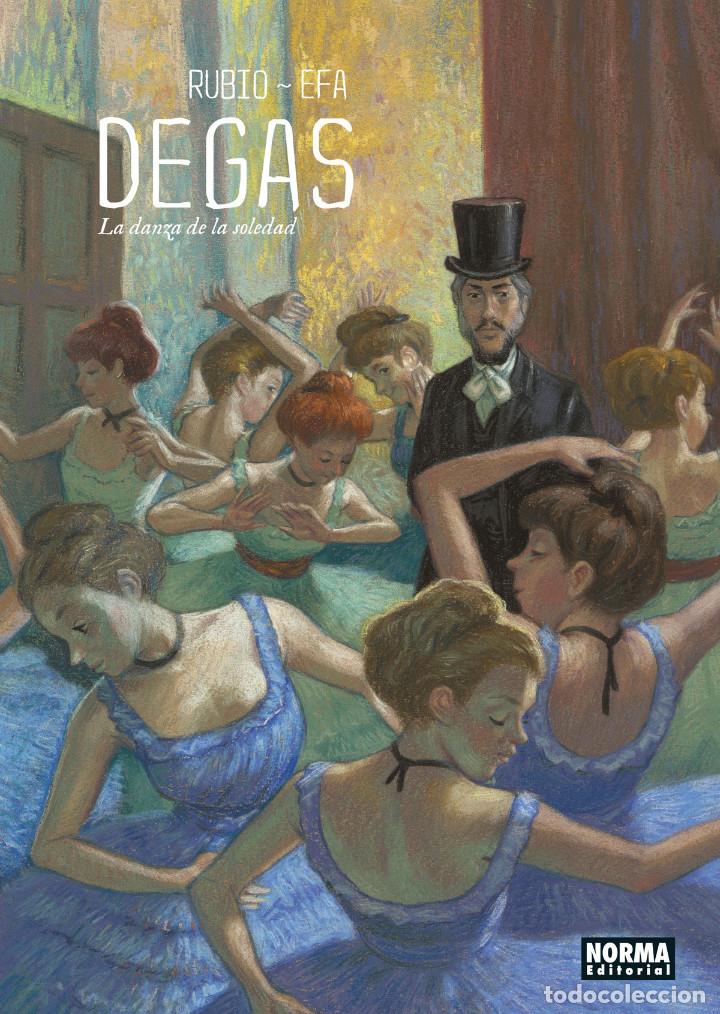C&oacute;mics: C&oacute;mics. DEGAS. LA DANZA DE LA SOLEDAD - Salva Rubio / Ricard Efa (Carton&eacute;) - Foto 1