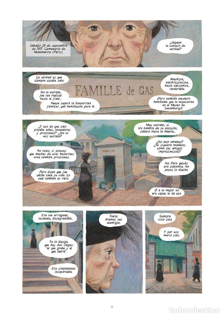 C&oacute;mics: C&oacute;mics. DEGAS. LA DANZA DE LA SOLEDAD - Salva Rubio / Ricard Efa (Carton&eacute;) - Foto 2