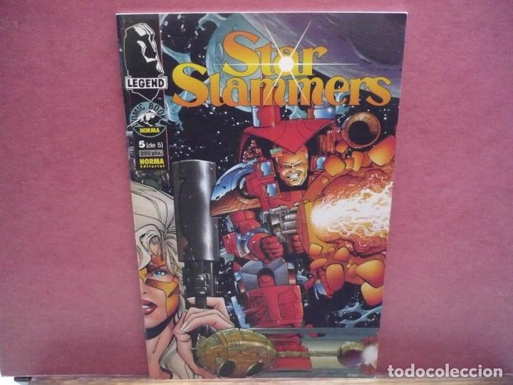 C&oacute;mics: Star Slammers. Walter Simonson. Completa, 5 n&uacute;meros, Norma Editorial. - Foto 5