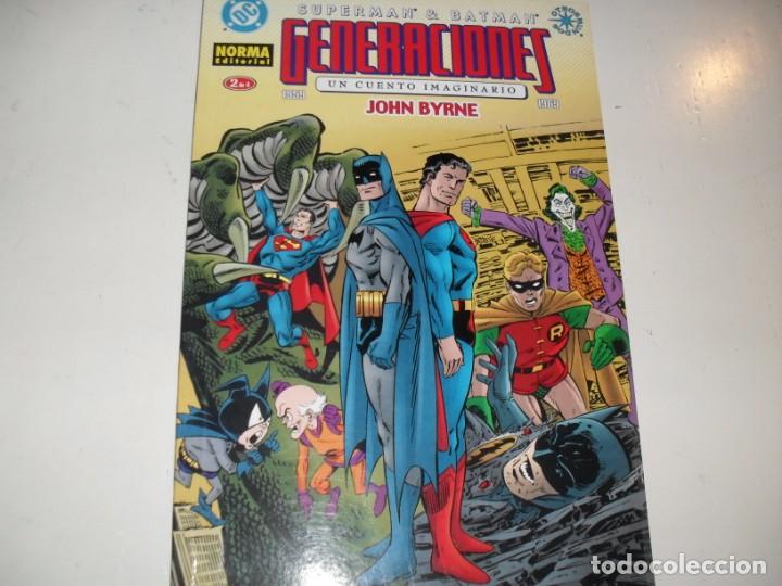 C&oacute;mics: prestigio superman&batman generaciones 2.(de 4).norma ediciones,a&ntilde;o 2002. - Foto 1