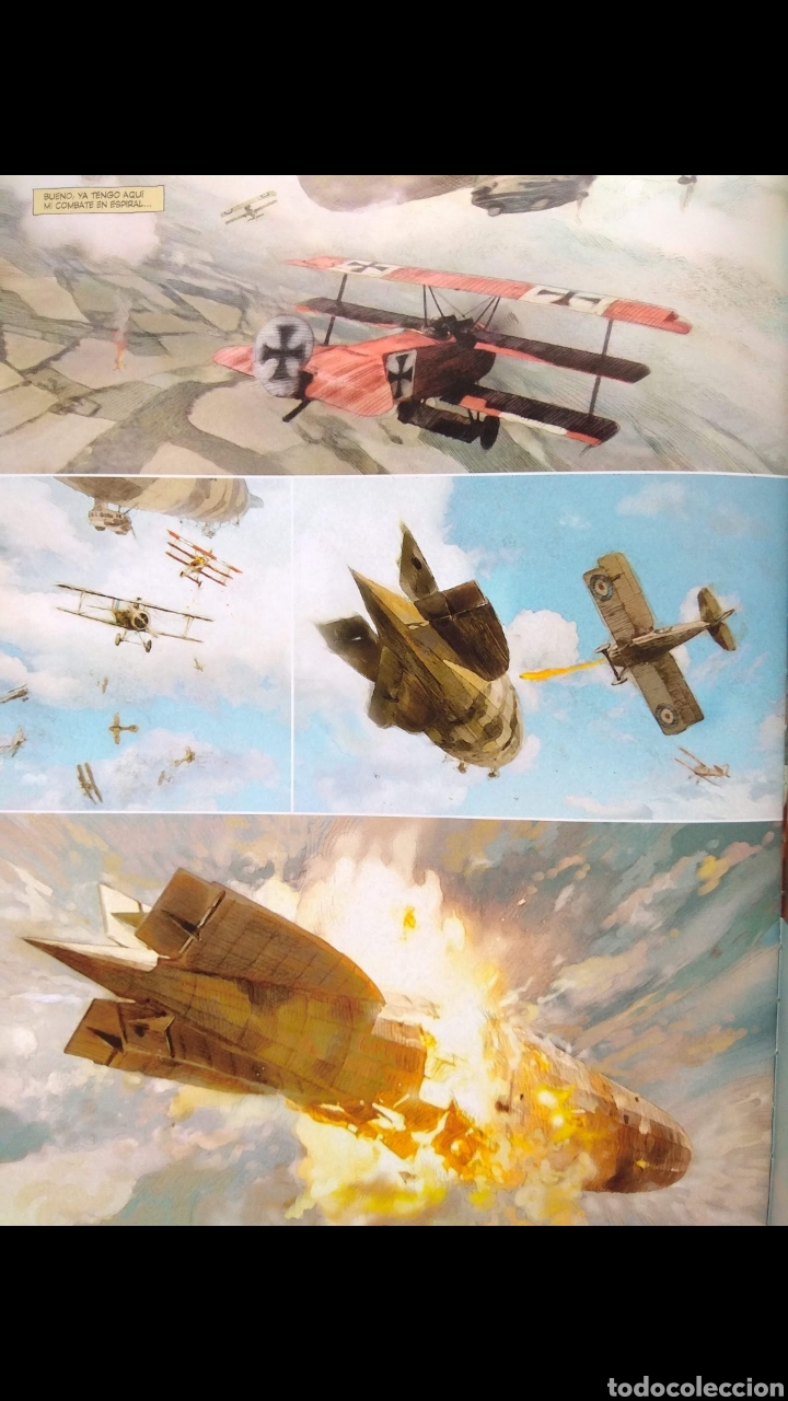 C&oacute;mics: Bar&oacute;n rojo. Trilog&iacute;a. C&oacute;mic. Norma editorial. Aviaci&oacute;n - Foto 6