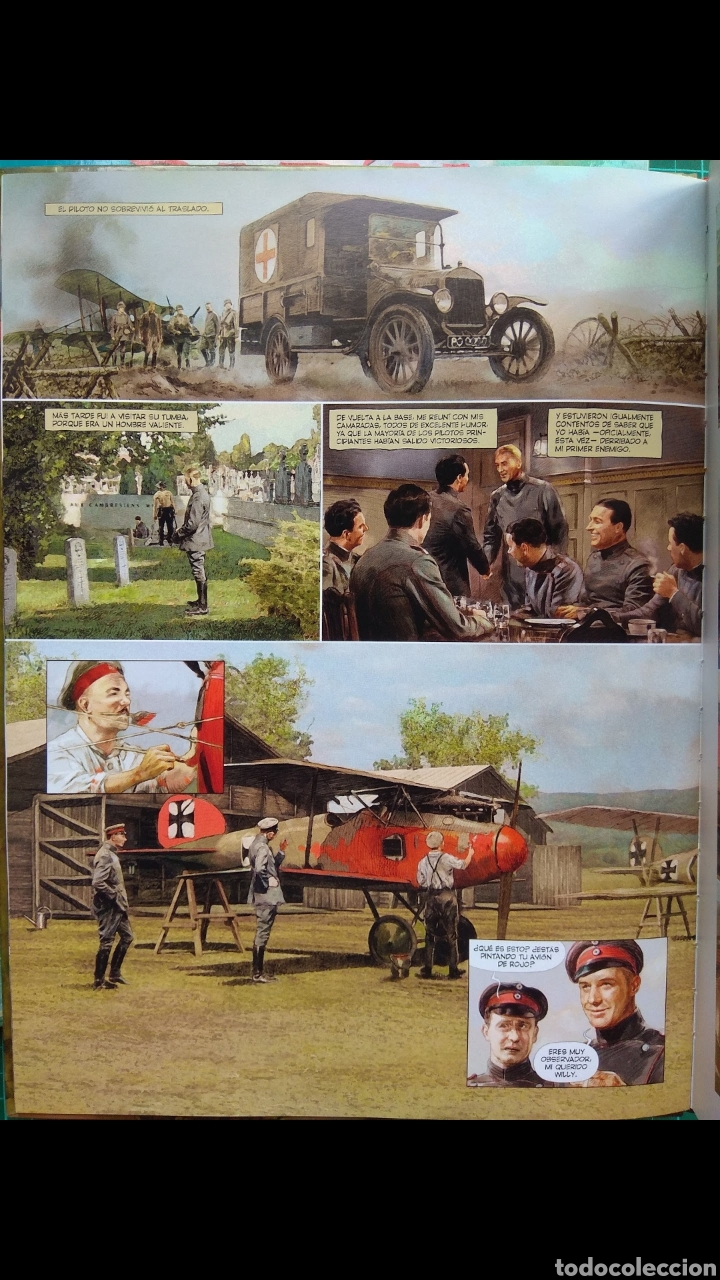 C&oacute;mics: Bar&oacute;n rojo. Trilog&iacute;a. C&oacute;mic. Norma editorial. Aviaci&oacute;n - Foto 5