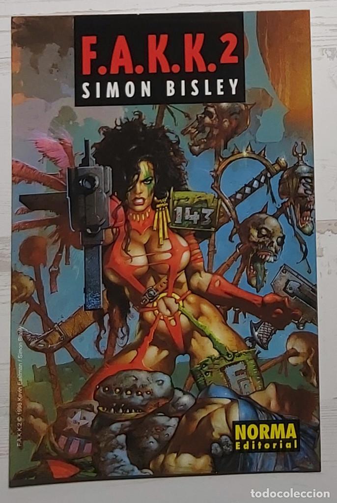 C&oacute;mics: Postal Norma c&oacute;mics - F.A.K.K 2 Simon Bisley - Foto 1