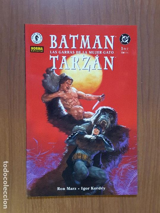 C&oacute;mics: Batman - Tarz&aacute;n. Las Garras de la Mujer Gato 1. Norma. - Foto 1