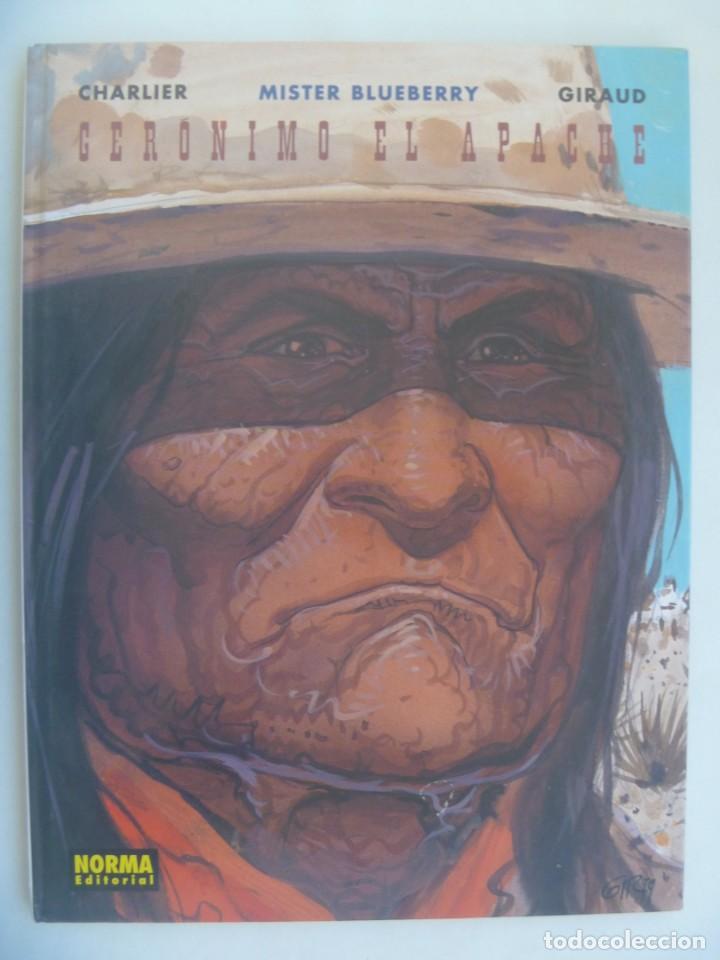 C&oacute;mics: MISTER BLUEBERRY : GERONIMO EL APACHE . DE CHARLIER - GIRAUD . NORMA , 1&ordf; EDICION 2000 - Foto 1