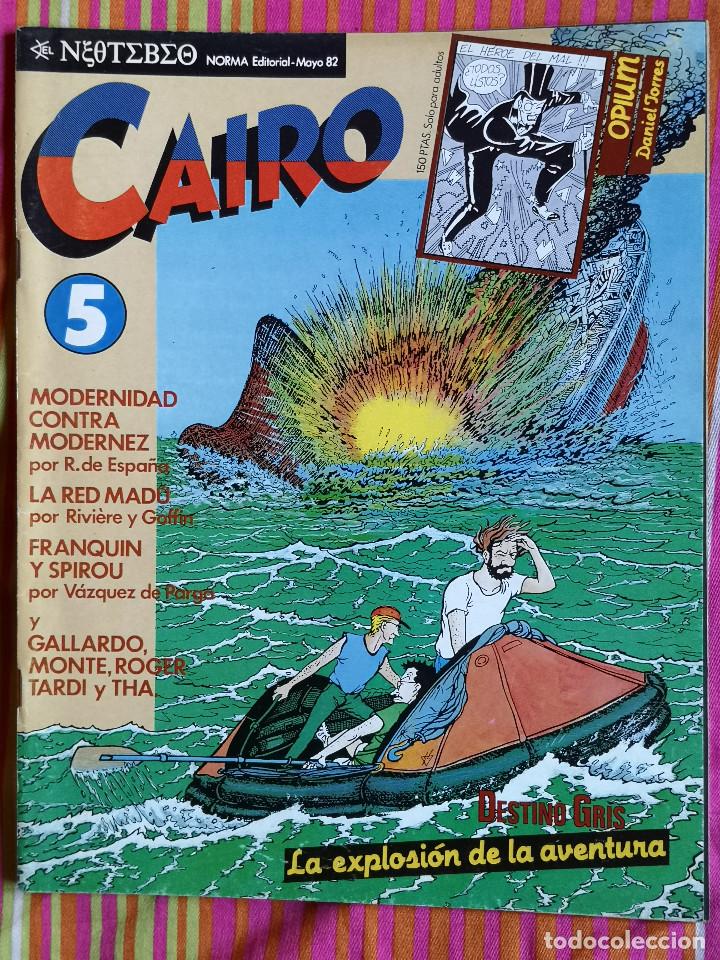C&oacute;mics: COMIC - NORMA EDITORIAL - CAIRO No 5 - MAYO 1982 - Foto 1