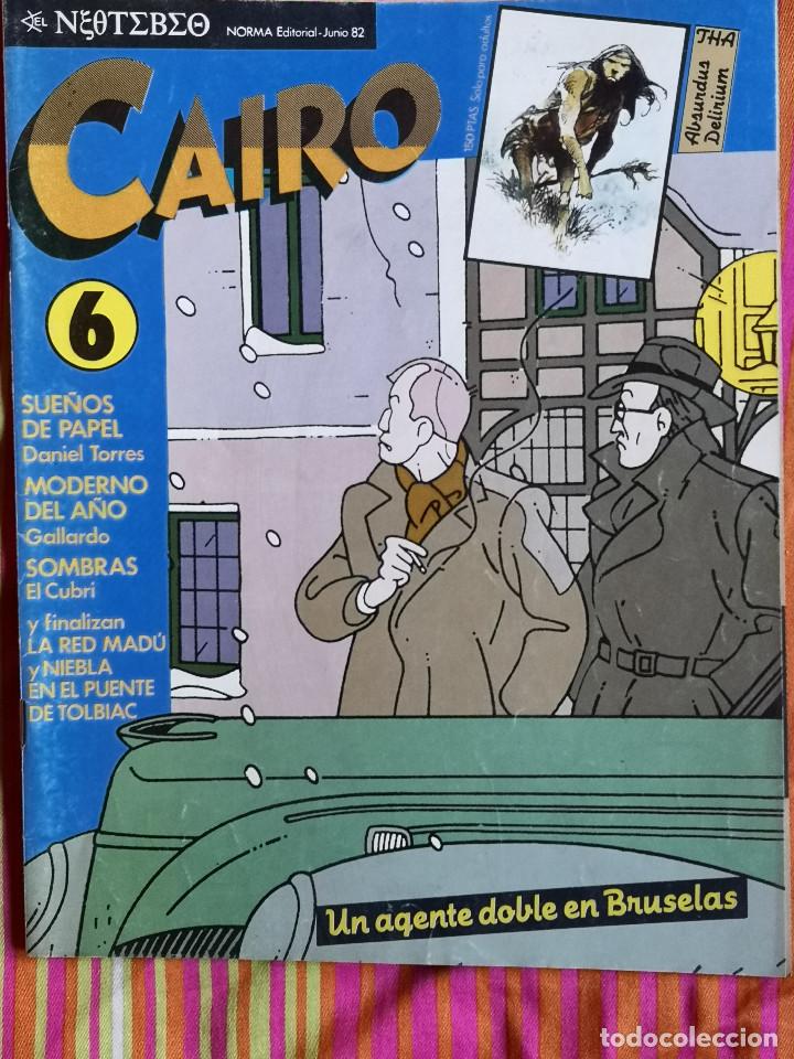 C&oacute;mics: COMIC - NORMA EDITORIAL - CAIRO No 6 - JUNIO 1982 - Foto 1