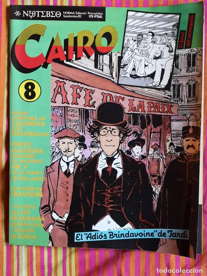 C&oacute;mics: COMIC - NORMA EDITORIAL - CAIRO No 8 - SEPTIEMBRE 1982 - Foto 1