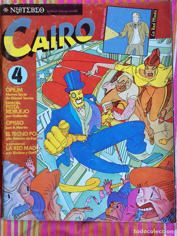 C&oacute;mics: COMIC - NORMA EDITORIAL - CAIRO No 4 - ABRIL 1982 - Foto 1