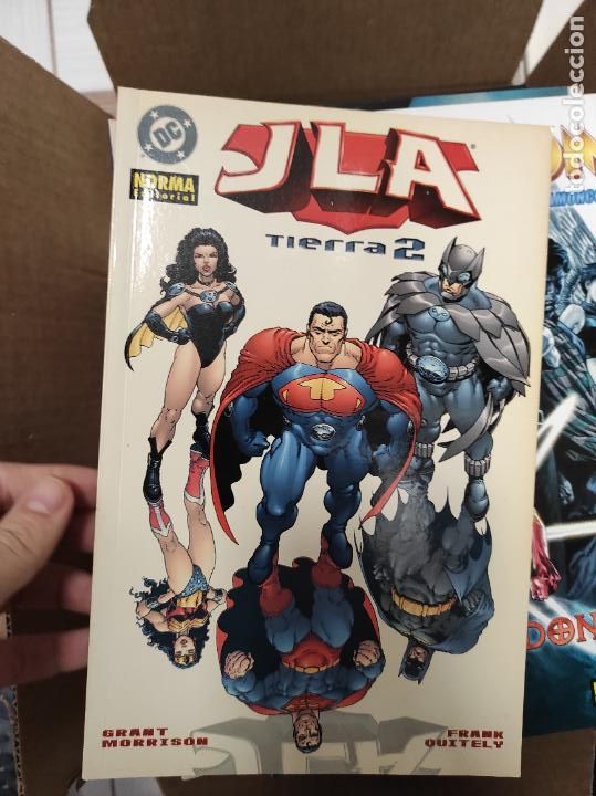 C&oacute;mics: JLA,TIERRA 2 (Grant Morrison) - NORMA EDITORIAL - Foto 1