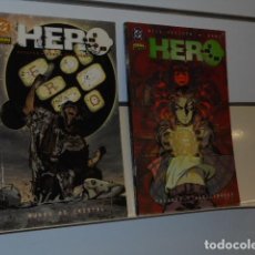 Cómics: HERO COMPLETA 2 NUMEROS 1.PODERES Y HABILIDADES 2. MUNDO DE CRISTAL DC - NORMA. Lote 313007173
