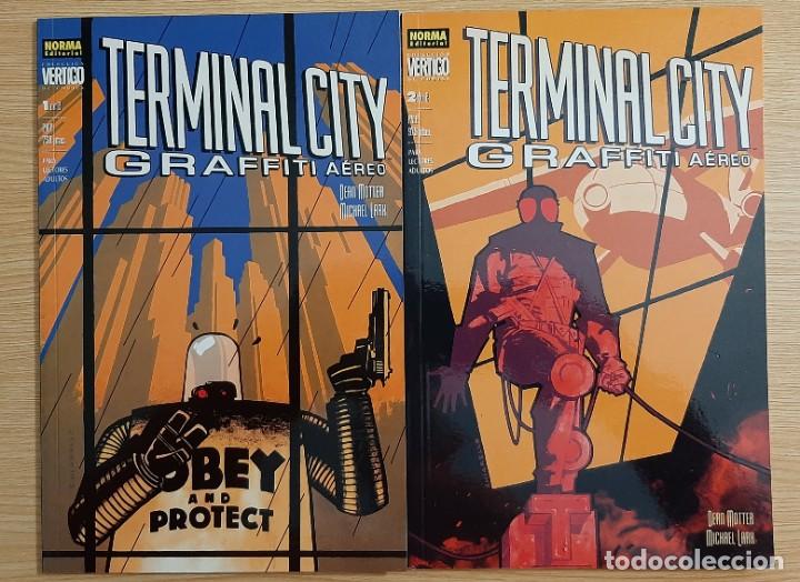 C&oacute;mics: TERMINAL CITY: GRAFFITI A&Eacute;REO 1, 2 - Norma Editorial - Foto 1