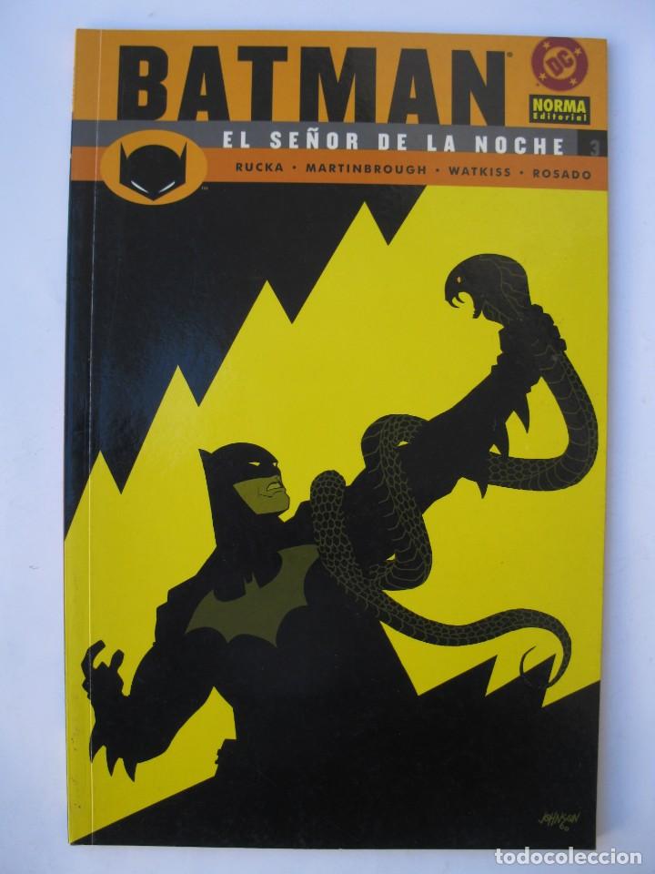 C&oacute;mics: BATMAN - EL SE&Ntilde;OR DE LA NOCHE N&ordm; 3 - DC COMICS - NORMA EDITORIAL - A&Ntilde;O 2003. - Foto 1