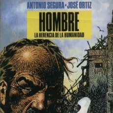 Cómics: COMIC E01 HOMBRE LA HERENCIA DE LA HUMANIDAD, SEGURA/ORTIZ COLECCIO B/N NORMA. Lote 315344253