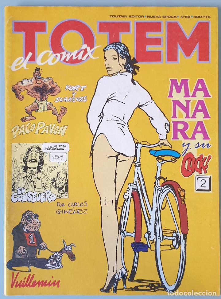 C&oacute;mics: Totem el comix #59 (Toutain, 1991) - Foto 1