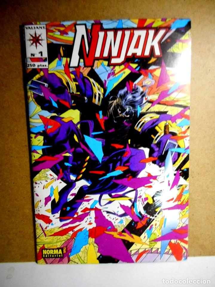 C&oacute;mics: NINJAK N&ordm;1 (NORMA-AGOSTO 1995) MARK MORETTI - JOE QUESADA - Foto 1