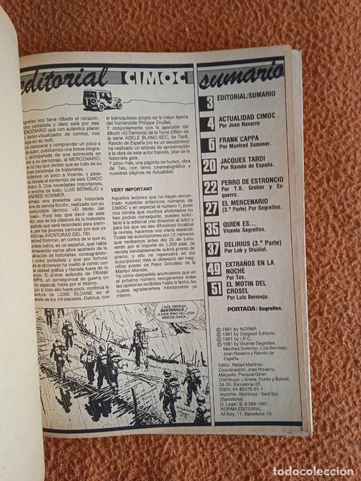 C&oacute;mics: FANTASIA CIMOC N&ordm; 1 NORMA EDITORIAL 1981 - Foto 2